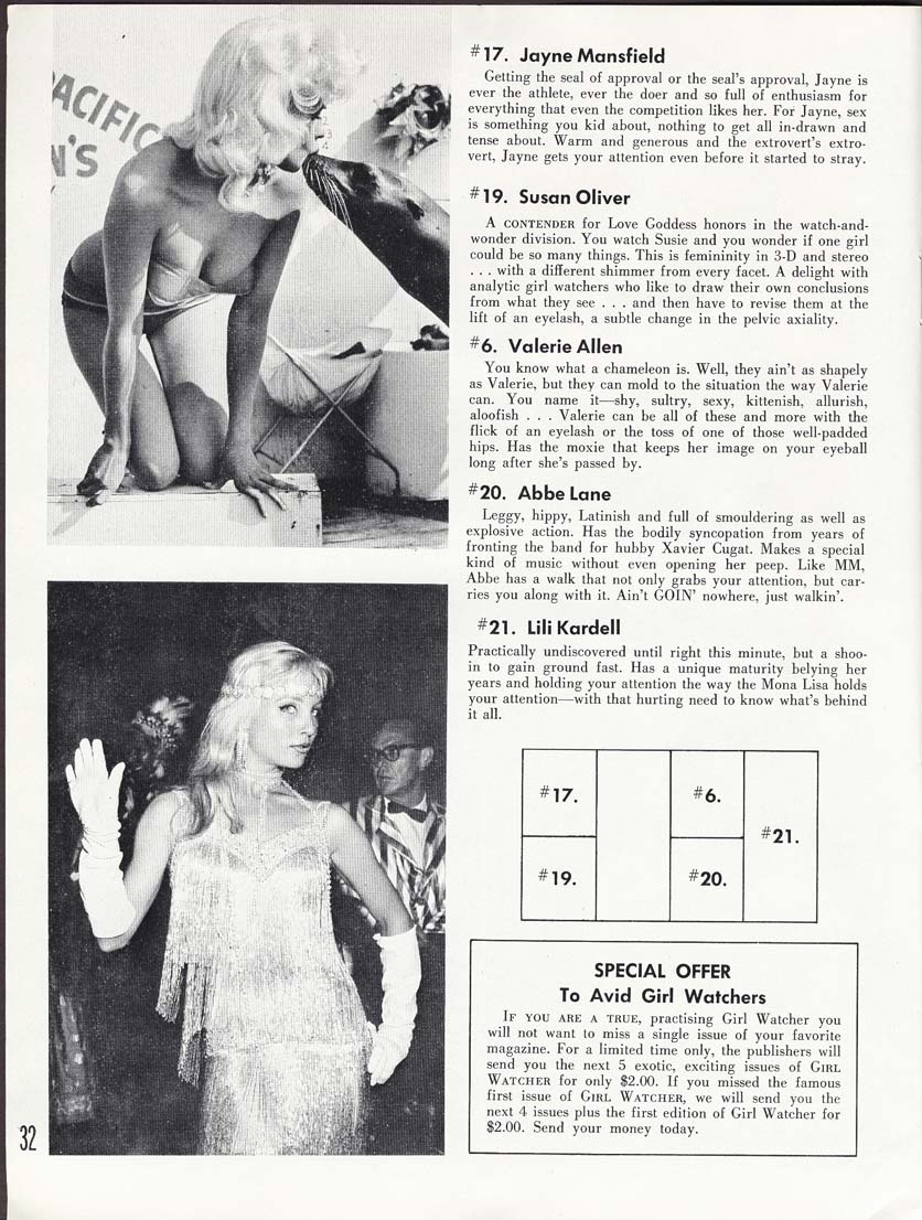 A Guide to Girl Watching Part 2: A 1959 Magazine That Gives Creepy Tips to Stalk Girls Weird
