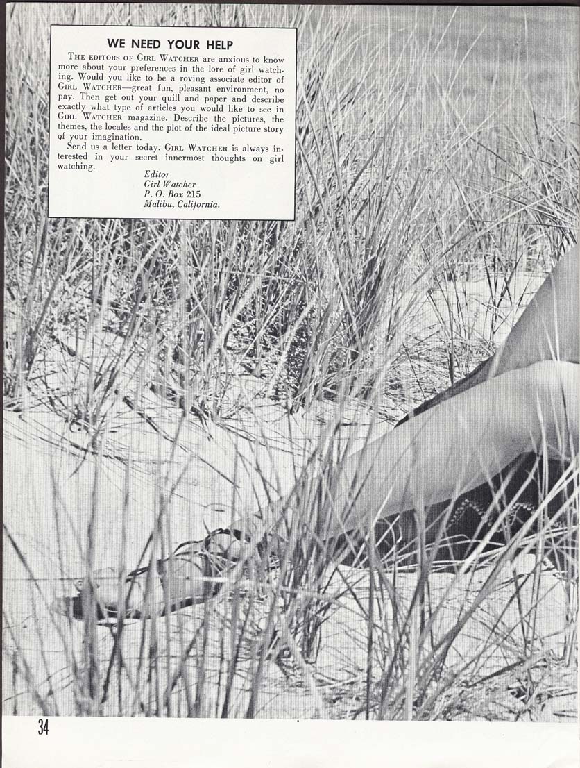 A Guide to Girl Watching Part 2: A 1959 Magazine That Gives Creepy Tips to Stalk Girls Weird