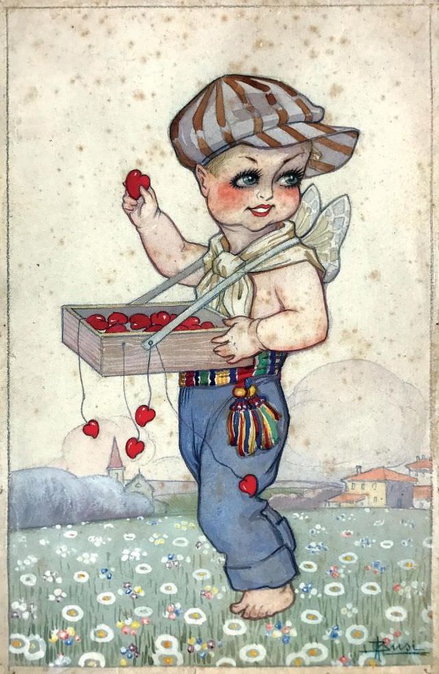 The street vendor, 1922