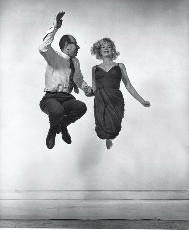 #1 Marilyn Monroe and Philippe Halsman, 1954