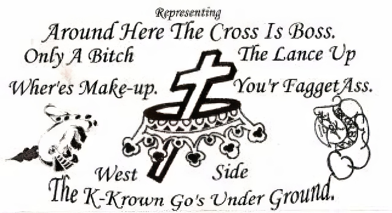 Chicago Street Gangs Actually had Business Cards during the 1970s and 1980s Weird