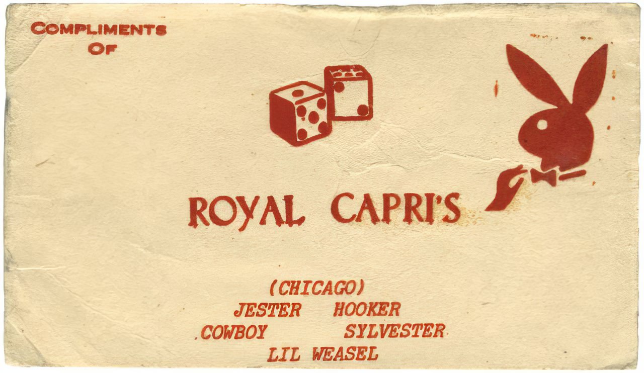 Chicago Street Gangs Actually had Business Cards during the 1970s and 1980s Weird