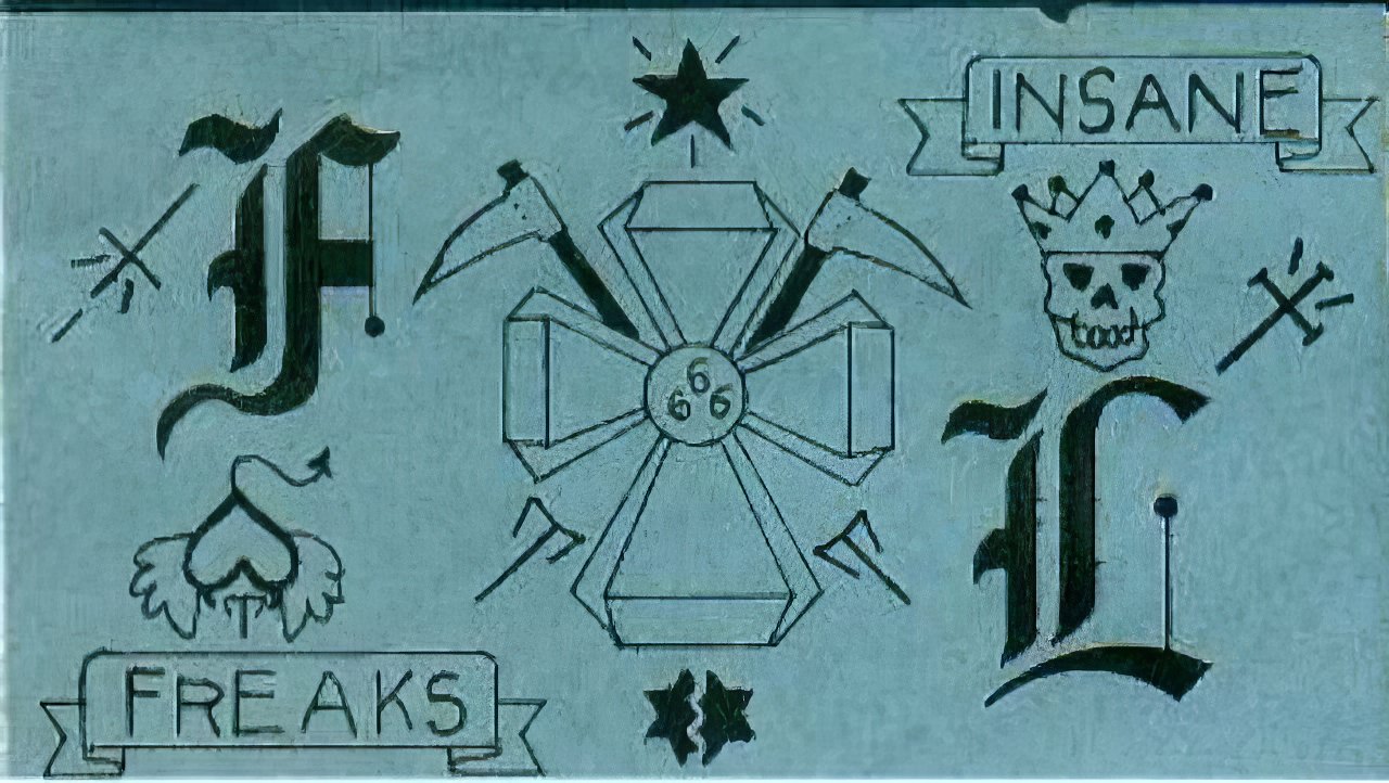 Chicago Street Gangs Actually had Business Cards during the 1970s and 1980s Weird
