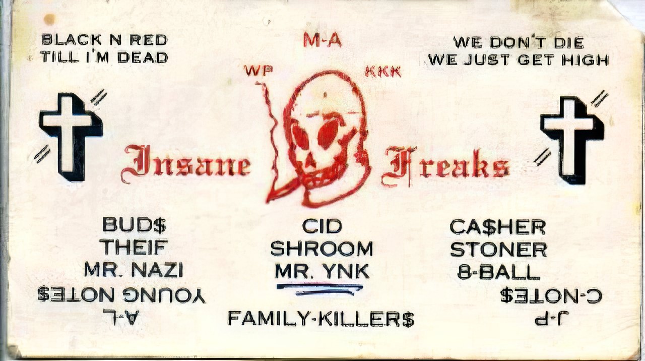 Chicago Street Gangs Actually had Business Cards during the 1970s and 1980s Weird