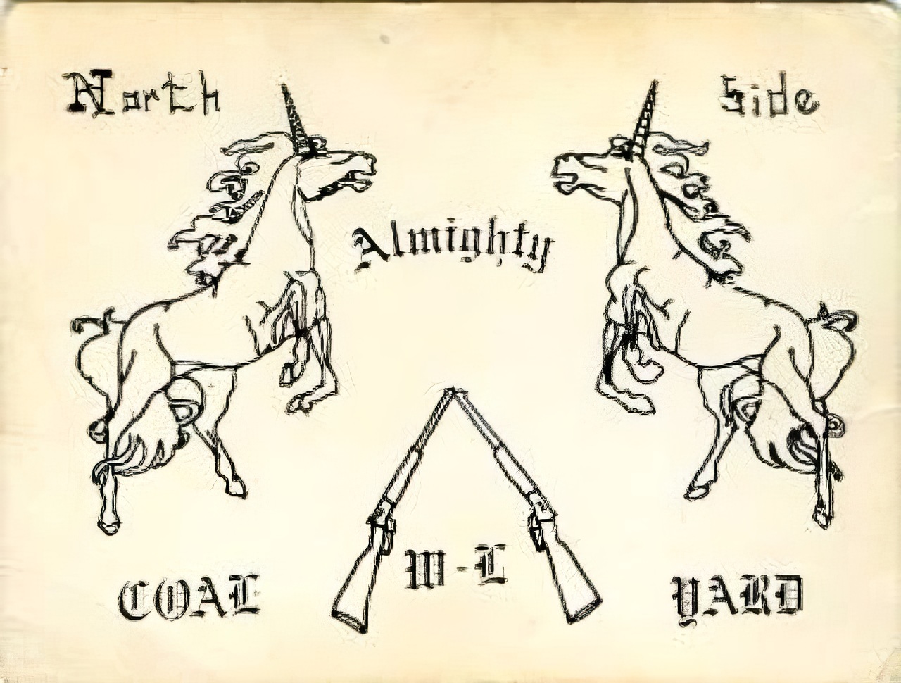 Chicago Street Gangs Actually had Business Cards during the 1970s and 1980s Weird