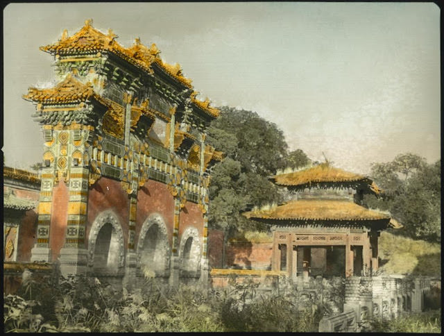 #5 A glazed gateway with a pavilion in Beihai Park