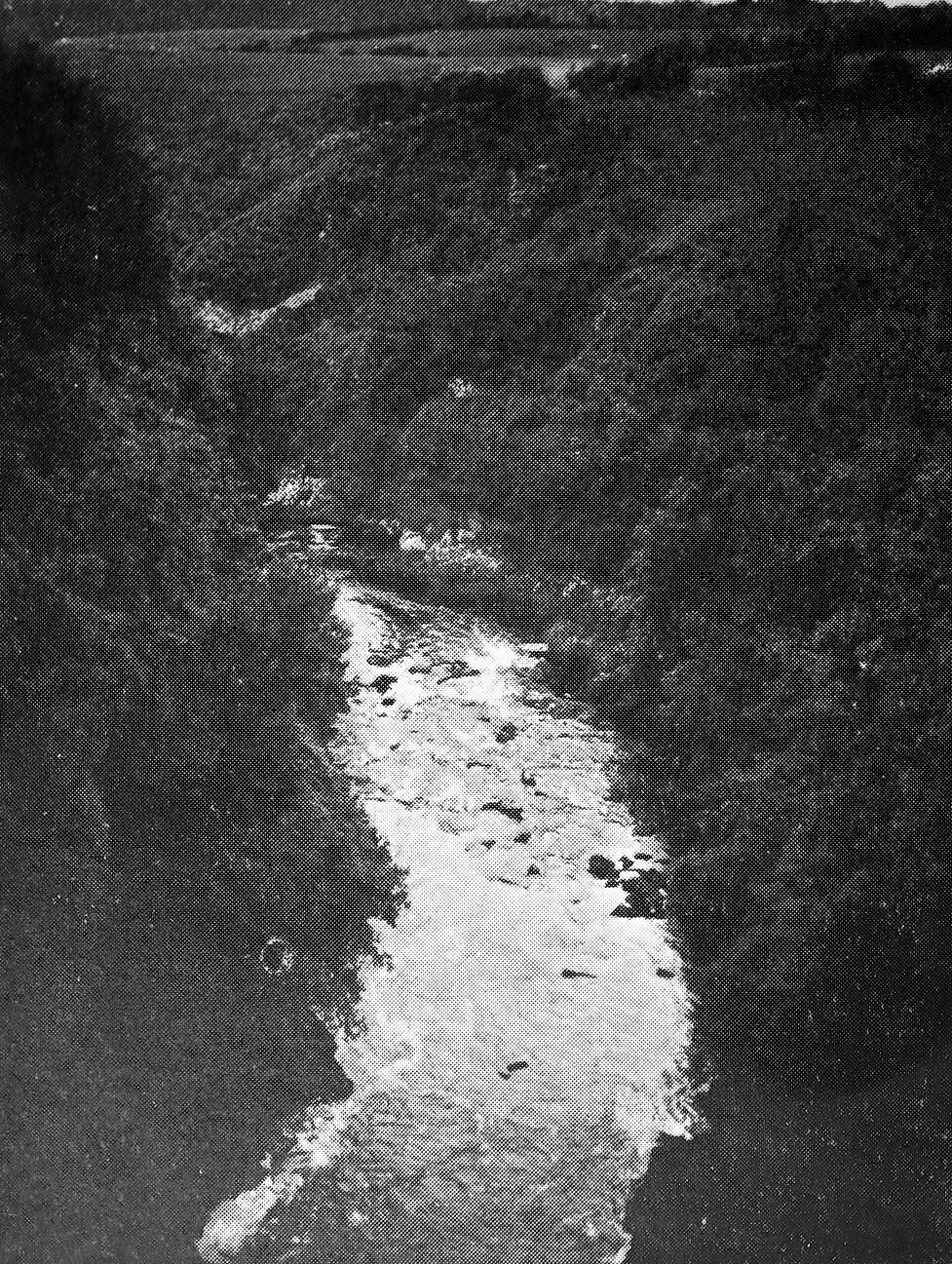 #11 A photograph of Poulaphouca on the River Liffey in Ireland, 1920s.