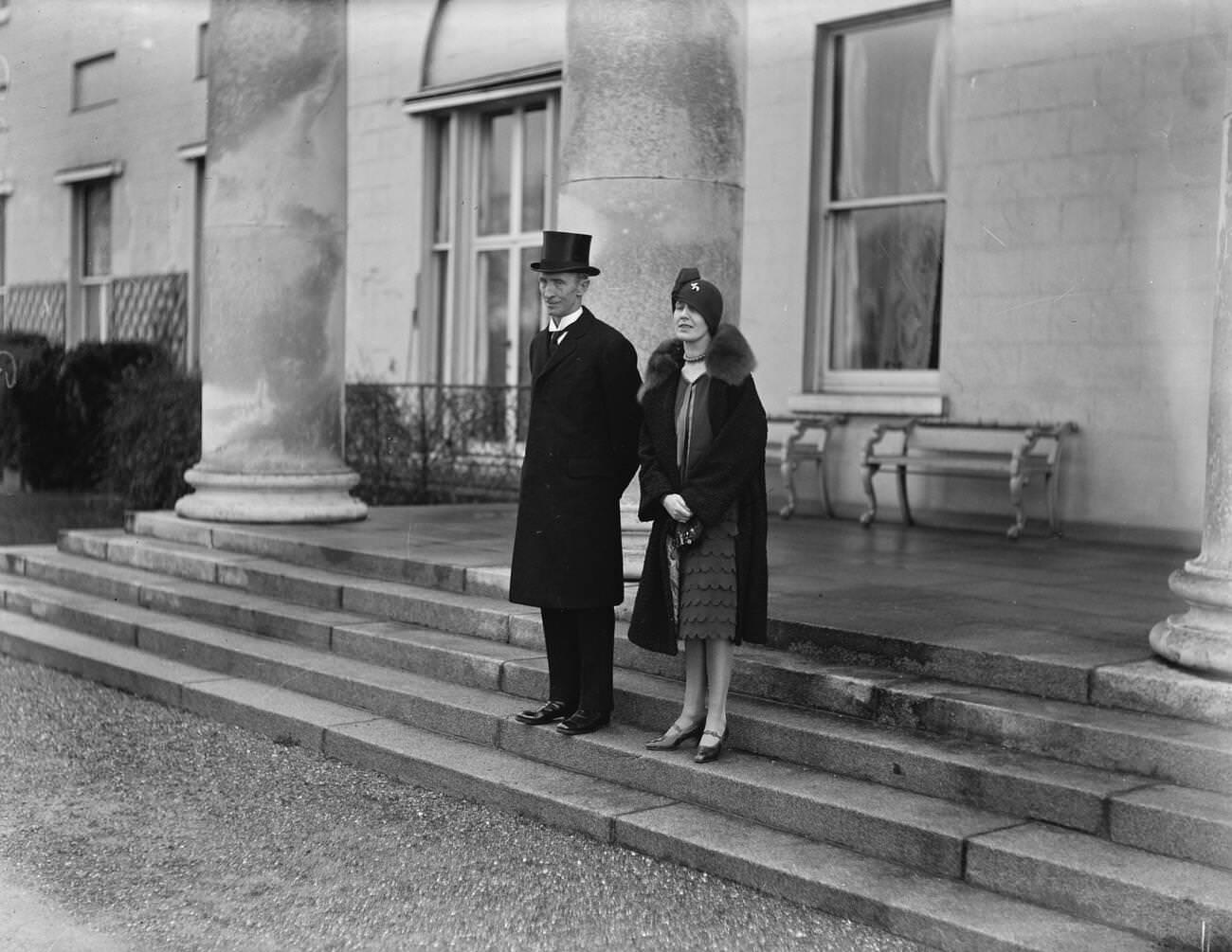 #14 Mr McNeill, the new Governor General of the Irish Free State, with his wife, 1928.