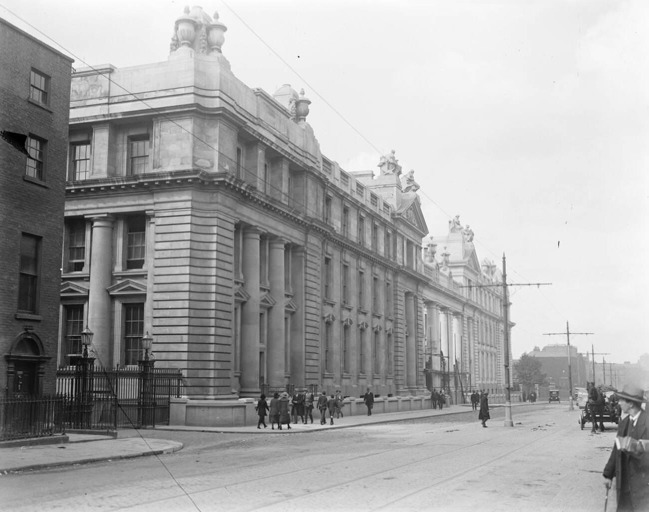 #32 The new government buildings, Dublin, 1922.