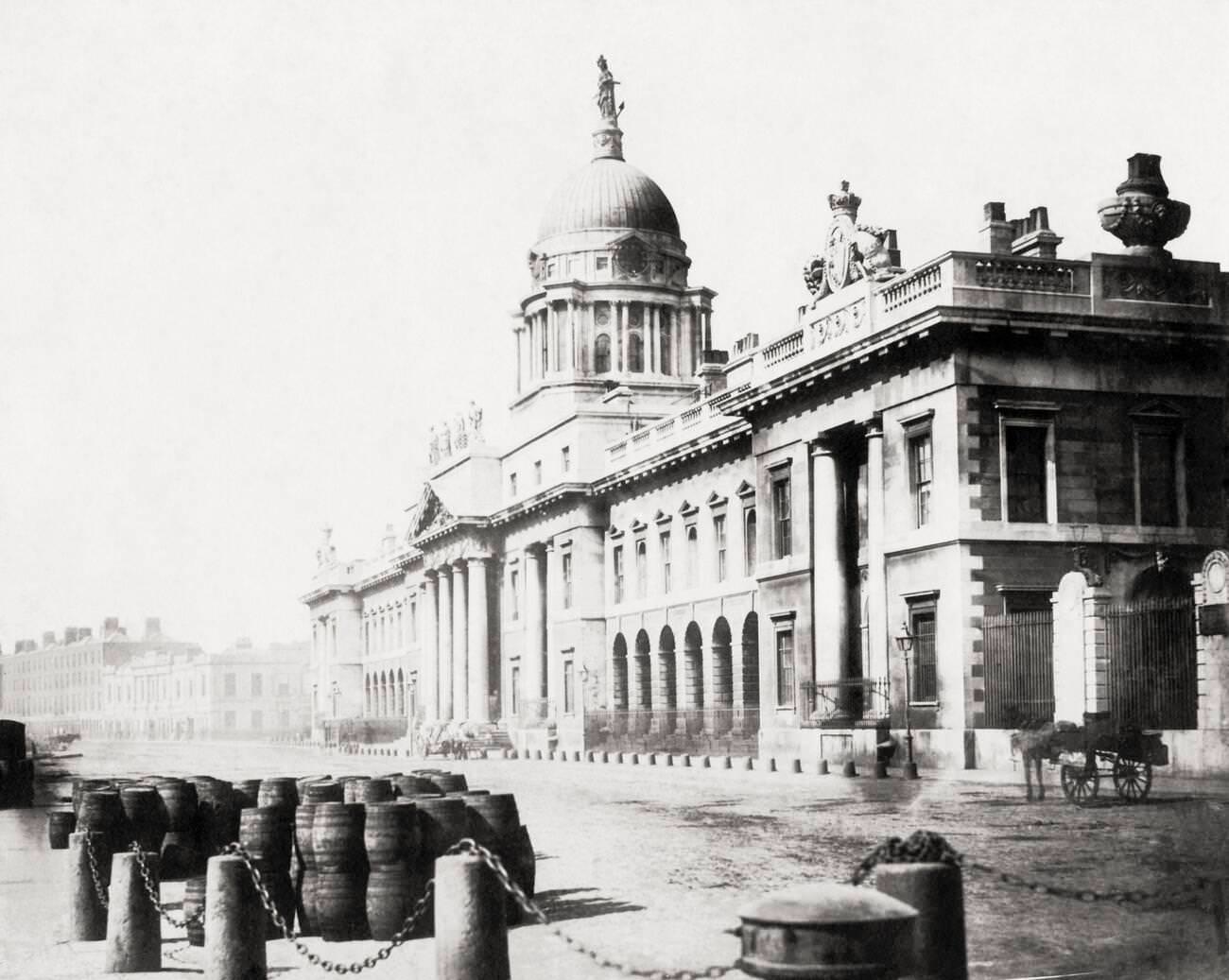 #16 Customs House, Dublin, Ireland, 1890s