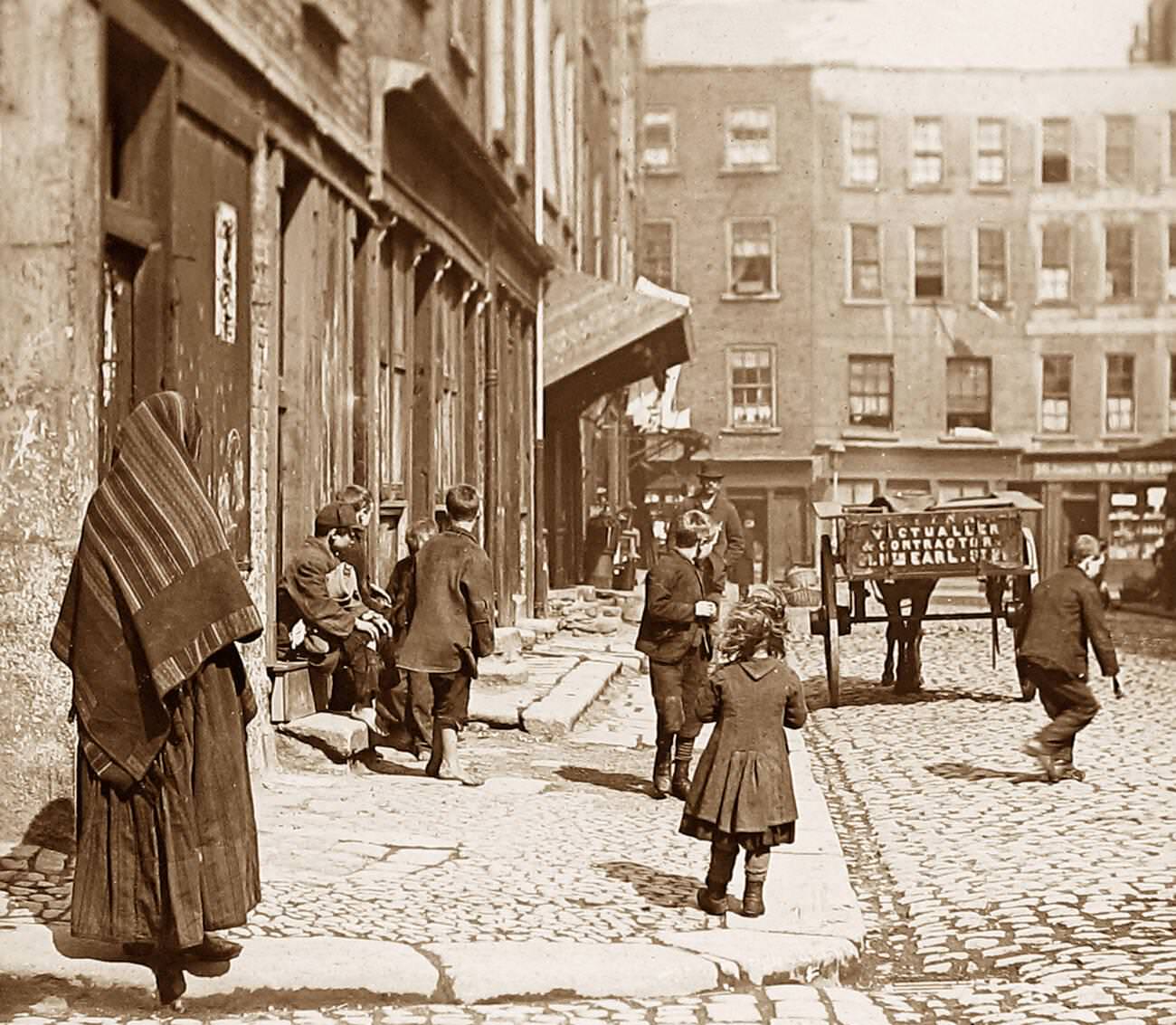 #2 Dublin street children, 1890s