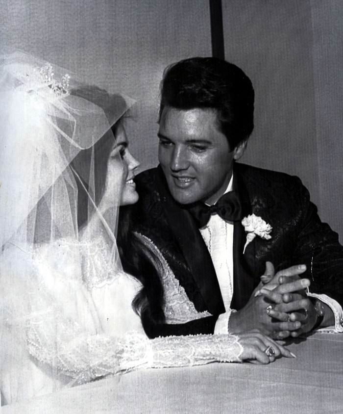 Fabulous Photos of Elvis and Priscilla Presley on Their Wedding Day on May 1, 1967 Music