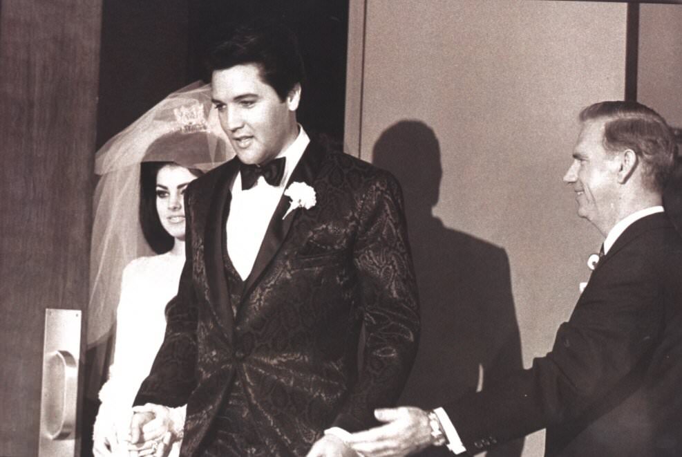 Fabulous Photos of Elvis and Priscilla Presley on Their Wedding Day on May 1, 1967 Music