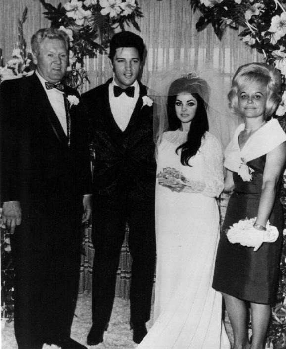 Fabulous Photos of Elvis and Priscilla Presley on Their Wedding Day on May 1, 1967 Music