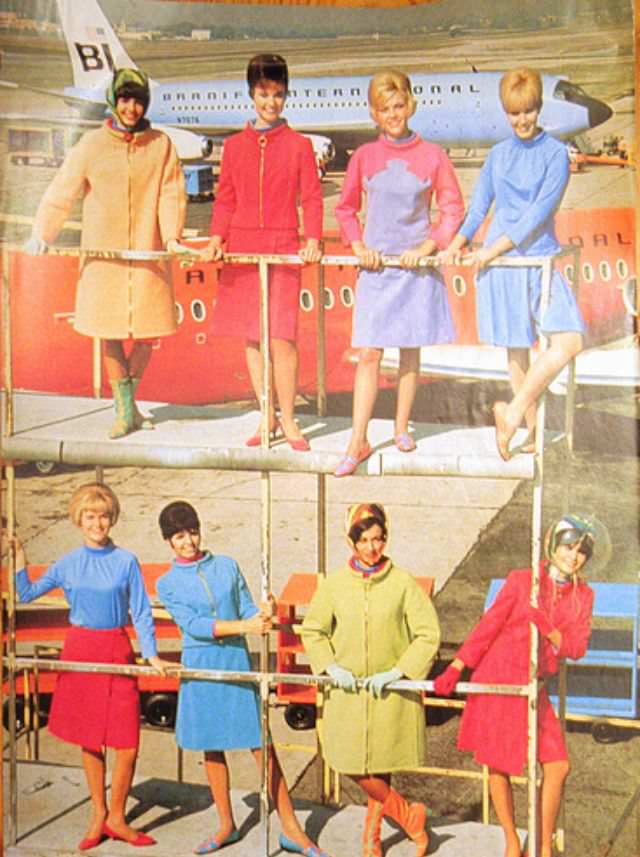 Sky High Style and Service: The Evolution of Stewardesses in the 1950s, 60s, and 70s Vehicles &; Tra