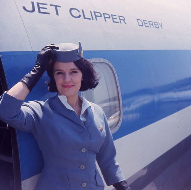 Sky High Style and Service: The Evolution of Stewardesses in the 1950s, 60s, and 70s Vehicles &; Tra