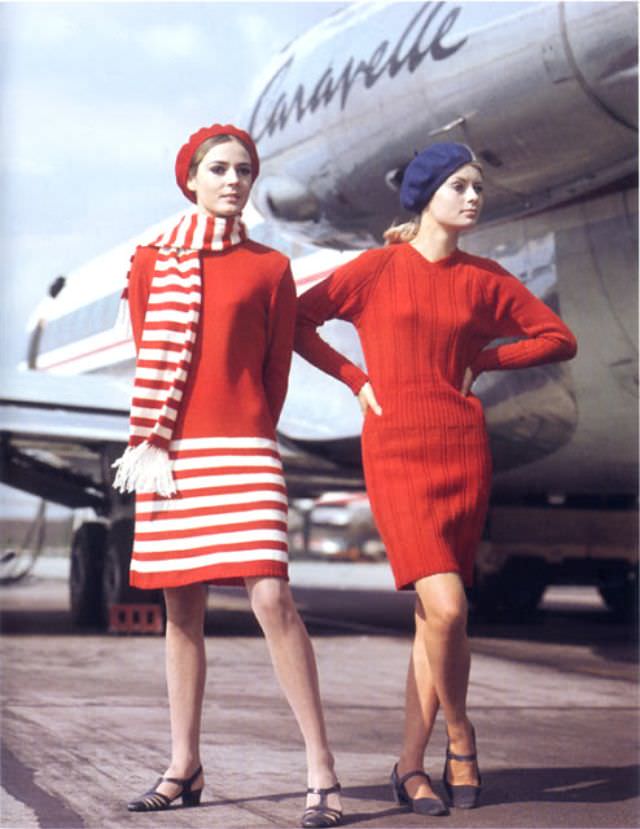 Sky High Style and Service: The Evolution of Stewardesses in the 1950s, 60s, and 70s Vehicles &; Tran