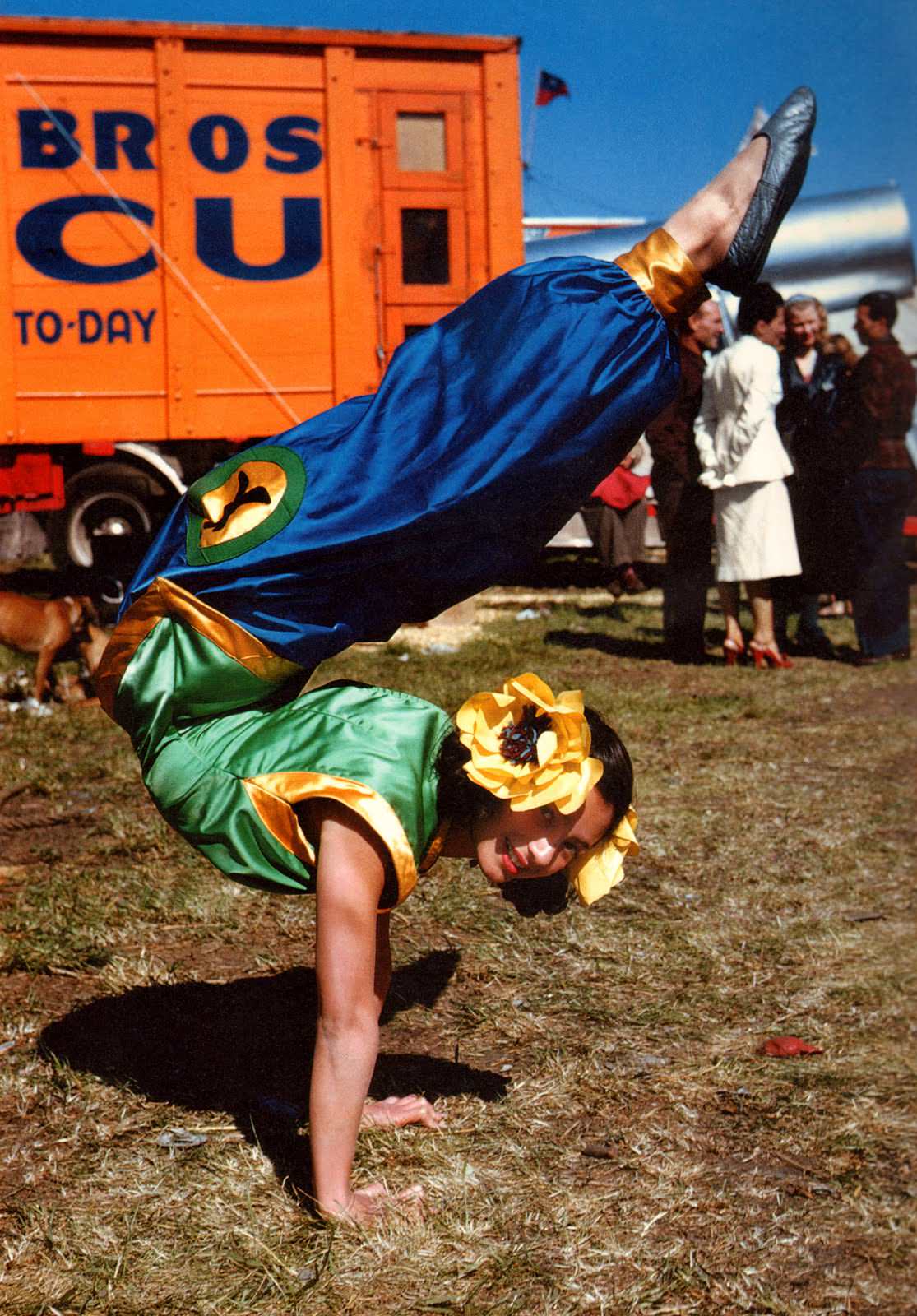 #13 circus girl, 1950