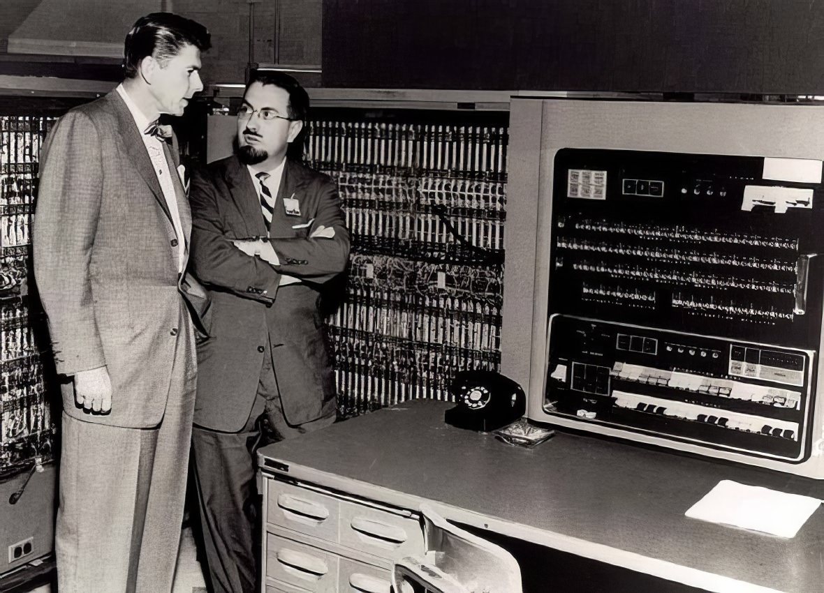 IBM 701. IBM’s first computer. Introduced in 1952, the 701 was designed for scientific work and research, which later led to the development of the high-level FORTRAN language.