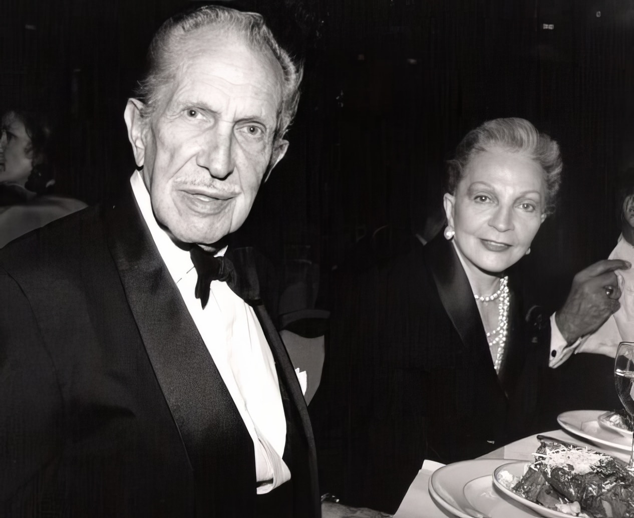 #22 Actor Vincent Price and wife Coral Browne, not long before Price passed away…this taken at a small fund-raising dinner in Beverly Hills.