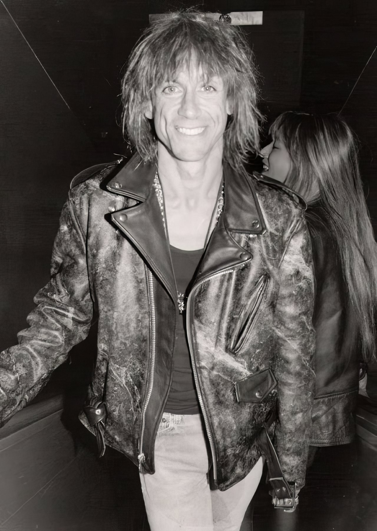 #2 Iggy Pop off-stage.