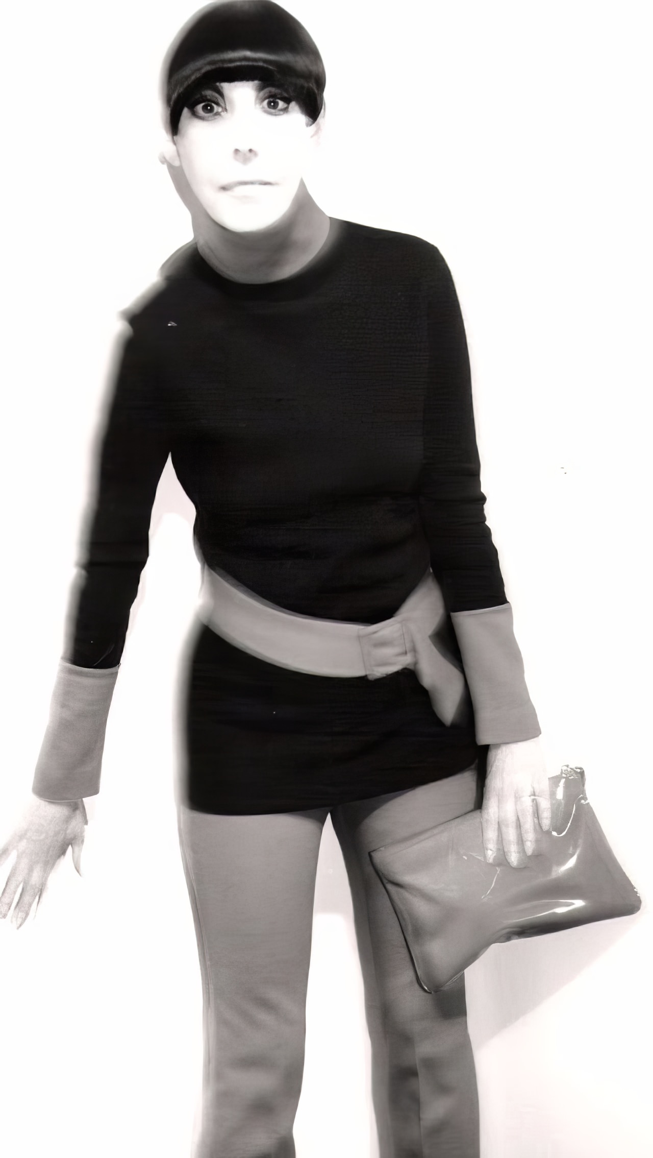 #32 One of the most famous models of them all, Petty Moffitt, hasn’t changed her look in fifty years, and she’s still as “now” as ever.