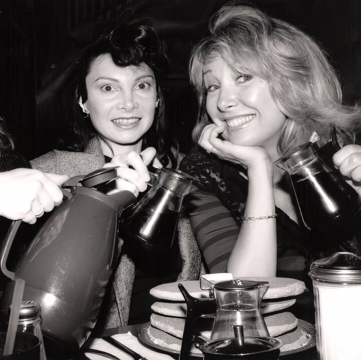 #12 Toni Bazil and Terri Garr at the I-Hop on Santa Monica Blvd.