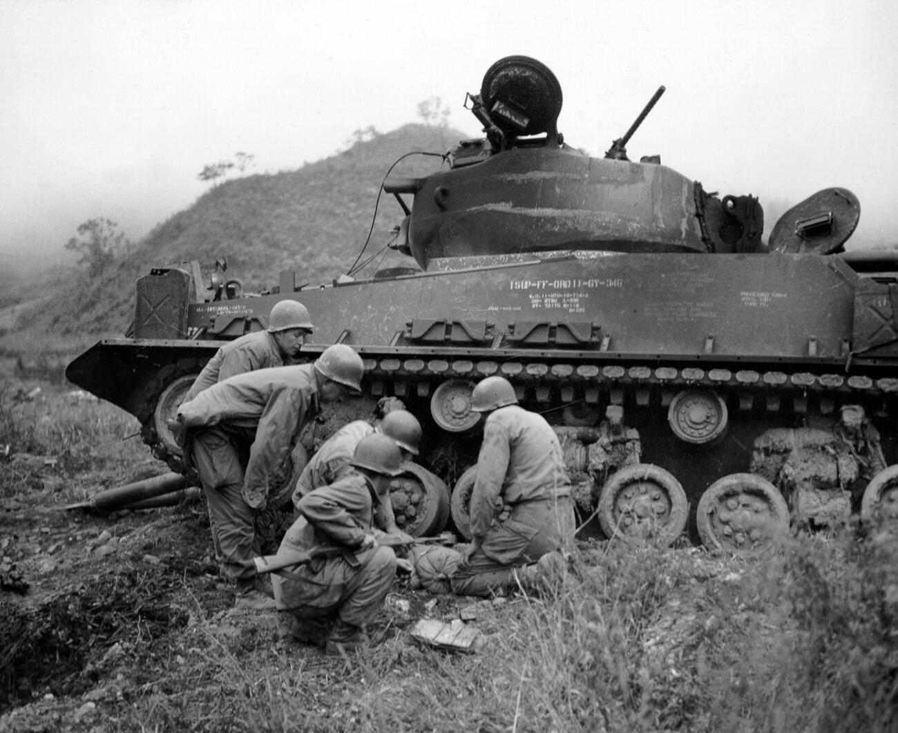 #29 Korean War, Demolition Squad, 1951.