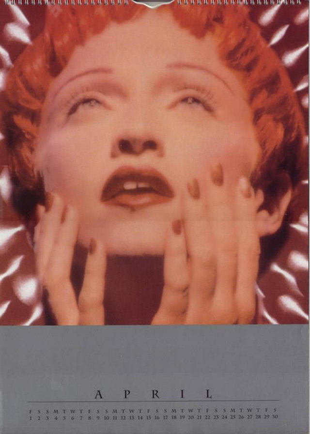 #50 A Look Back at Madonna’s Official Calendars from the 1990s #50 Fashion & Culture