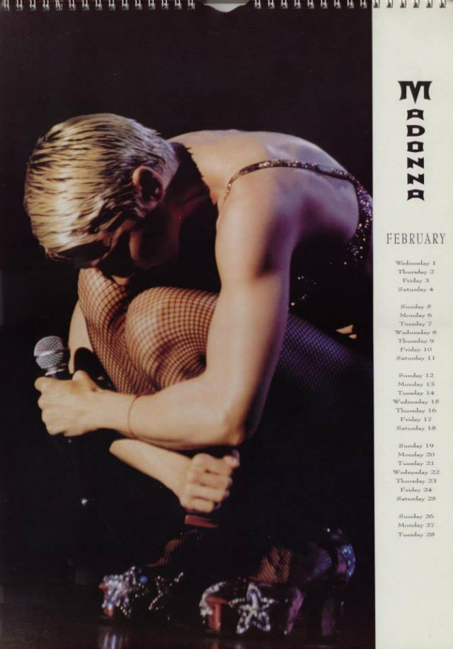 #61 A Look Back at Madonna’s Official Calendars from the 1990s #61 Fashion & Culture