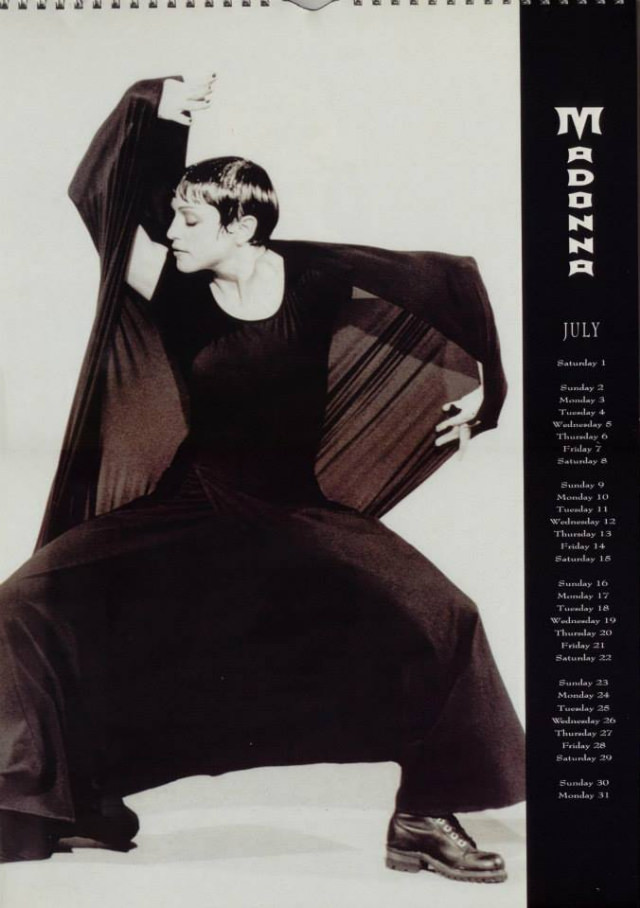 #66 A Look Back at Madonna’s Official Calendars from the 1990s #66 Fashion & Culture
