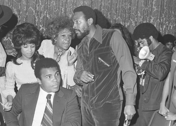with Marvin Gaye