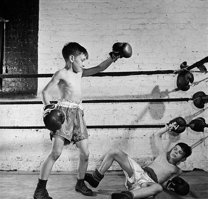 #26 Police Athletic League boxing, 1946.