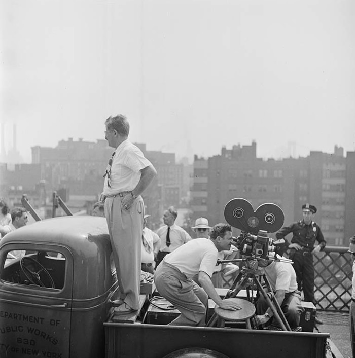 #11 A film crew, 1947.