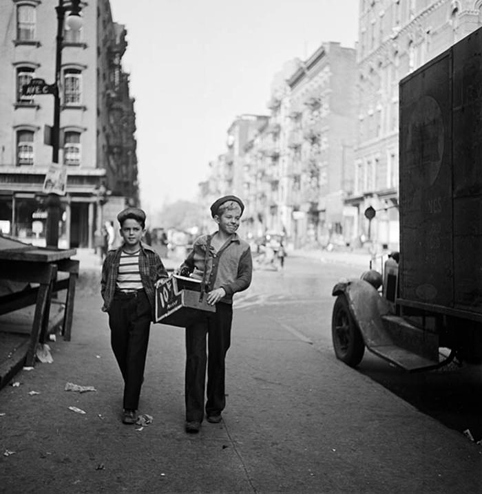 #43 Shoe shine boys, 1947.