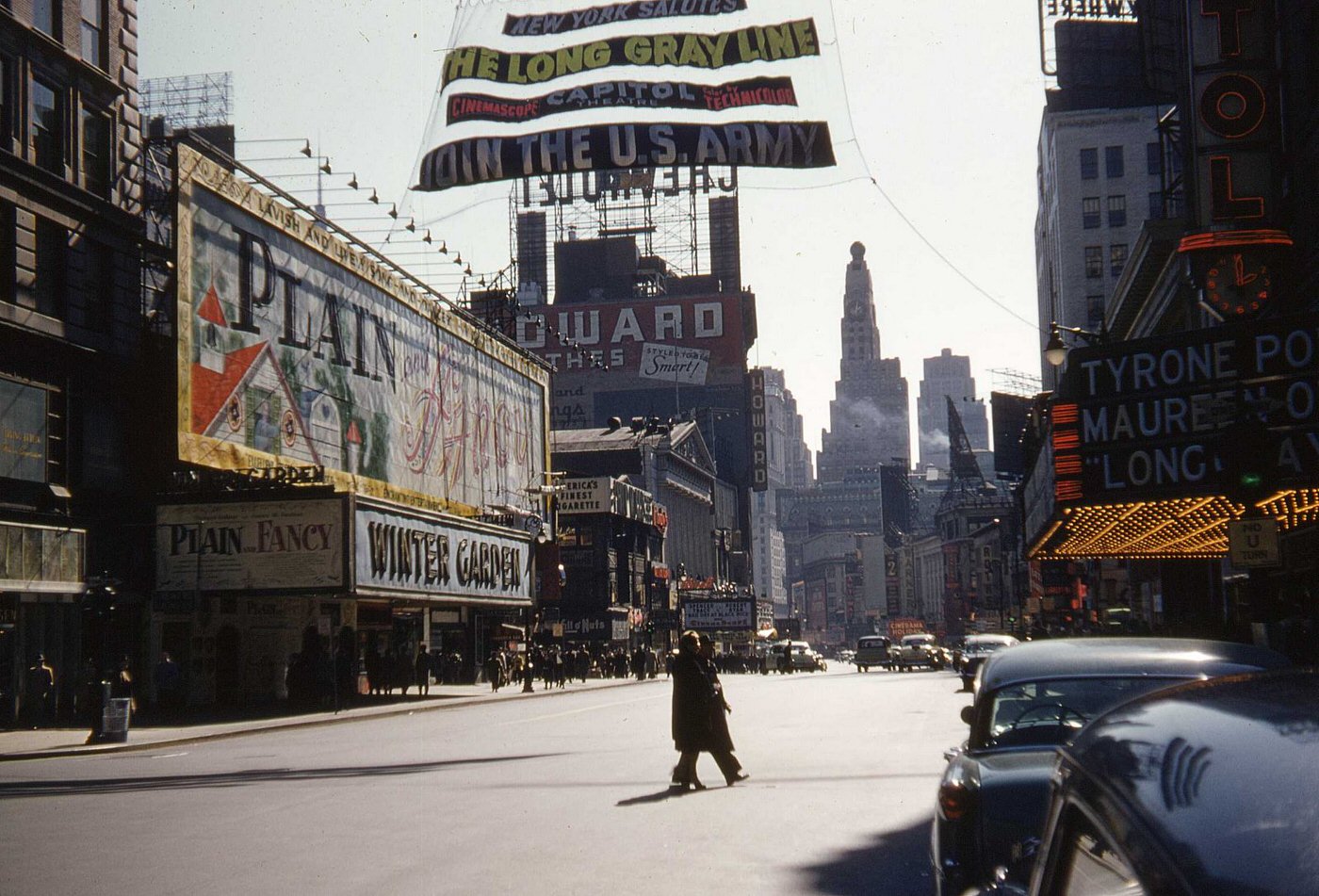 #9 Broadway and 49th St, 1955