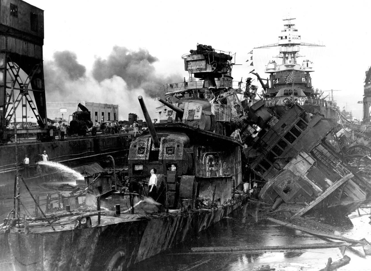 #24 The Pearl Harbor attack, 1941.