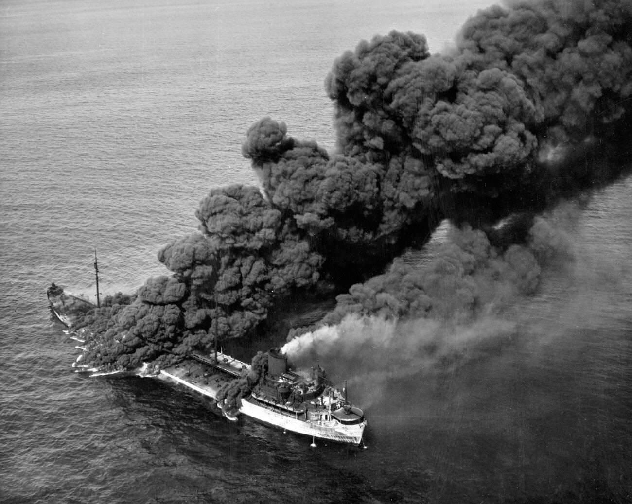 #29 The Pearl Harbor attack, 1941.