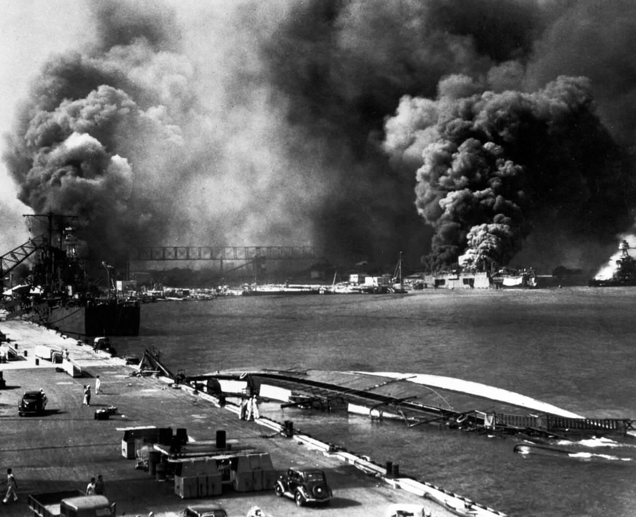 #40 The Pearl Harbor attack, 1941.
