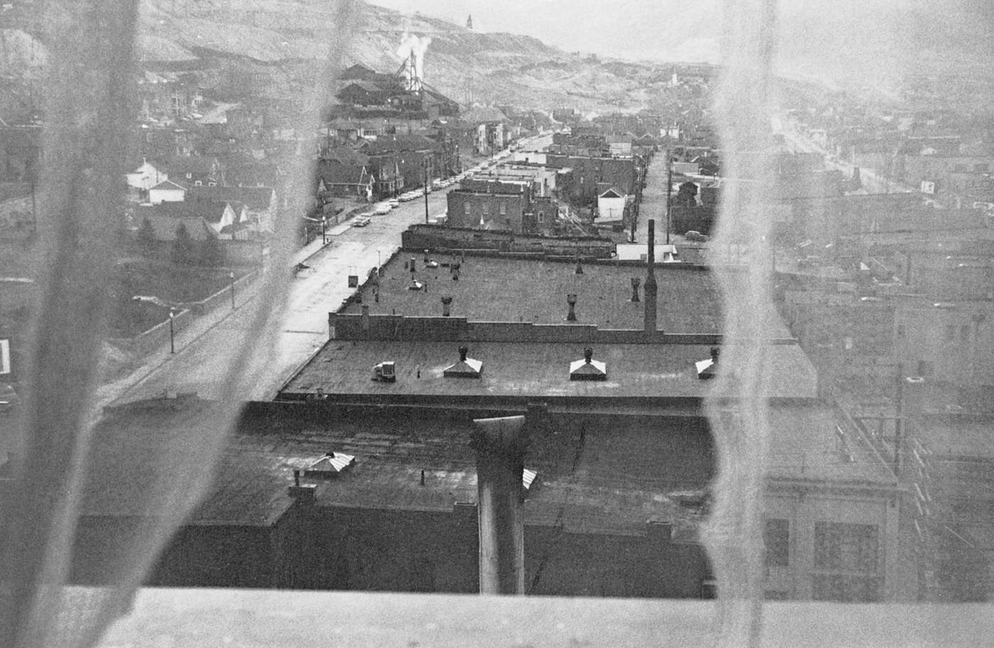 #26 View from hotel window in Butte, Montana, 1955