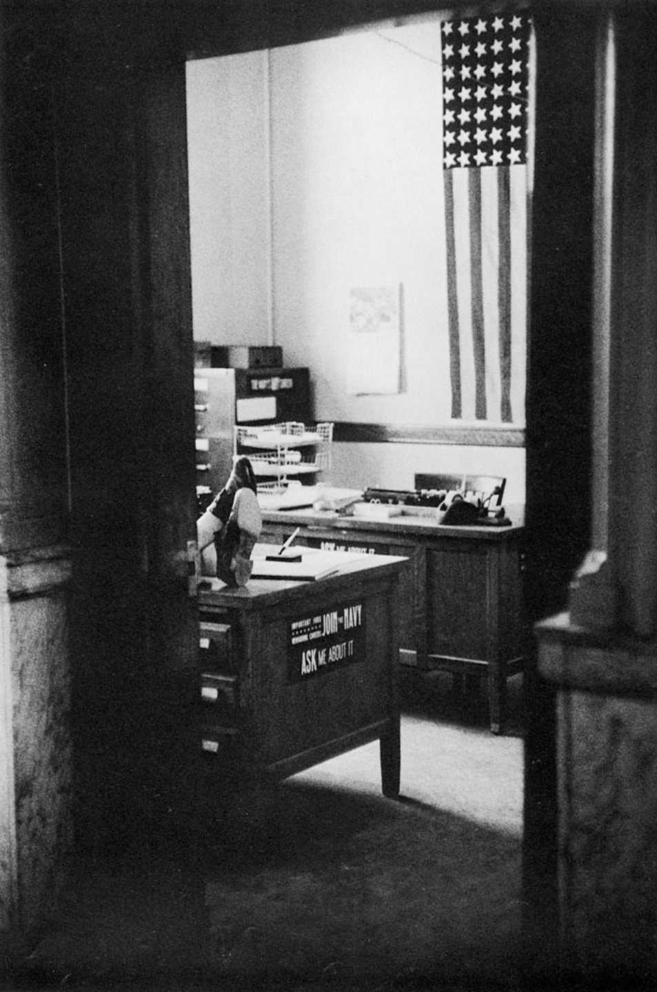 #6 Navy Recruiting Station, Post Office — Butte, Montana, 1955