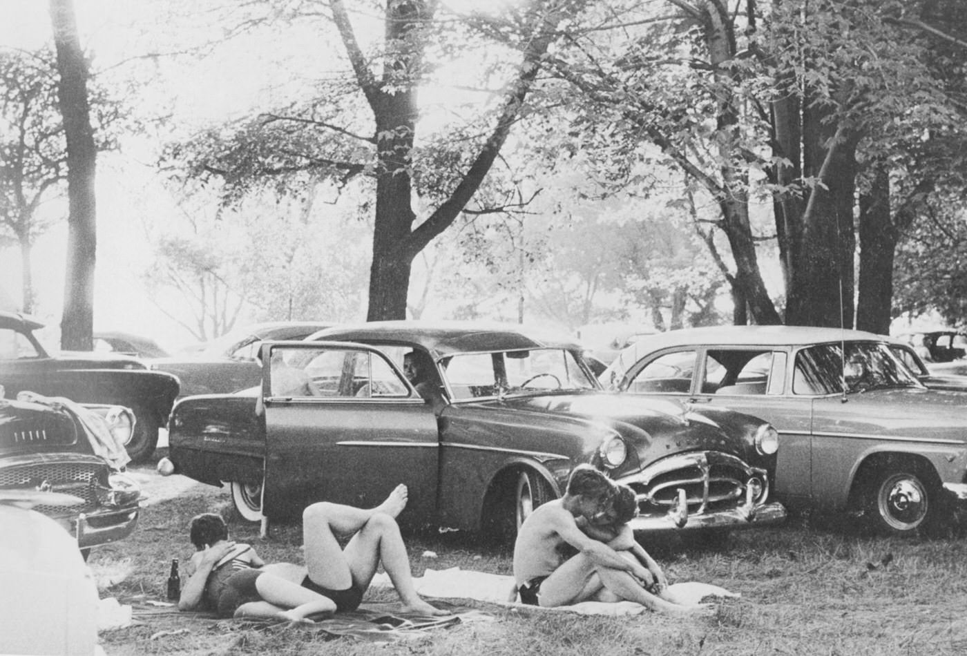 #79 Public park – Ann Arbor, Michigan’ 1955