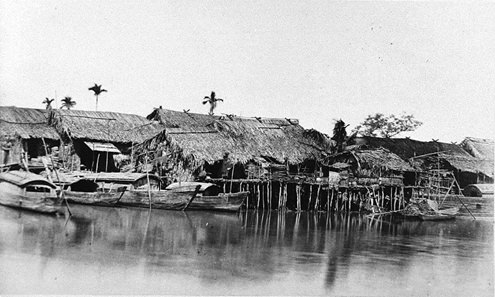 #12 Chinese Vietnamese’s houses in Ben Nghe River, 1866