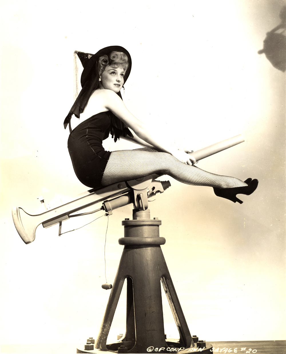#6 Ann Savage Riding, 1944