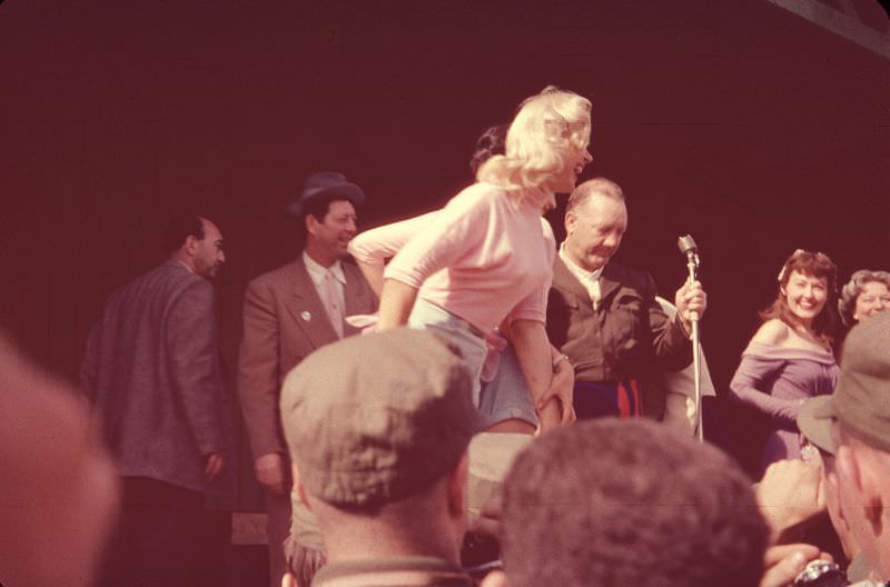 #18 Blonde bombshell Gloria Pall in Korea, April 1954