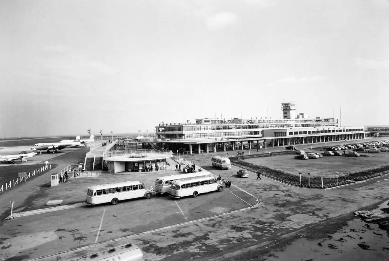 #28 Tokyo Airport, 1950s.