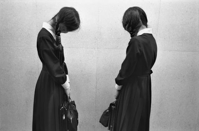 #82 Two schoolgirls, Tokyo, 1979