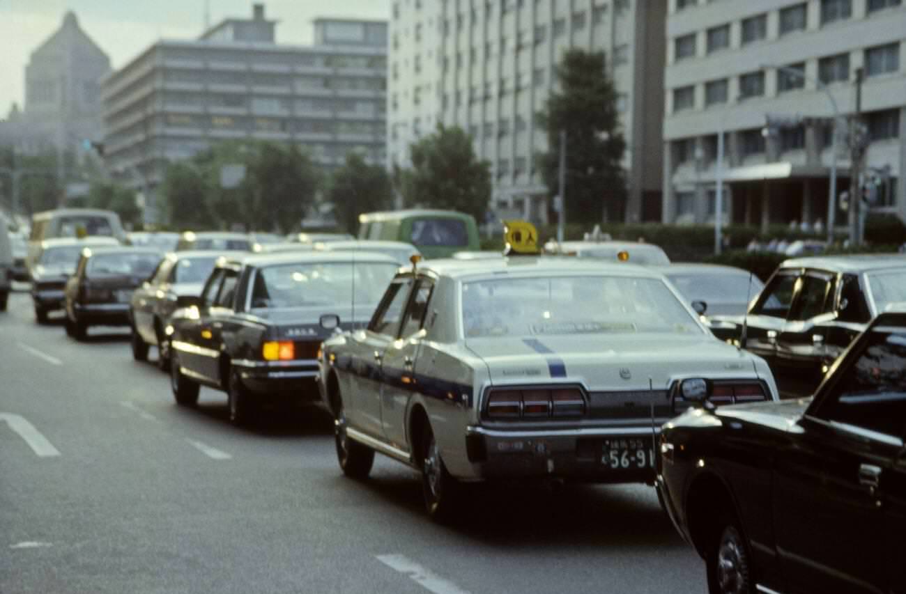 #101 Street in Tokyo, 1970s.