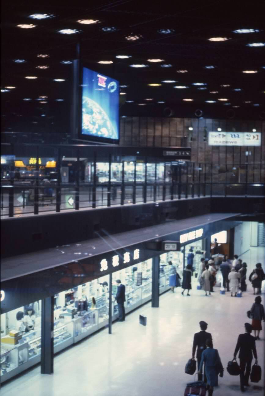 #106 Narita Airport, Tokyo, 1970s.