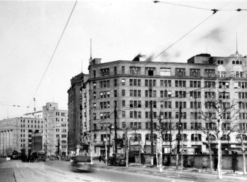#30 SanShin Building, Hibiya, 1940s.